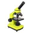 Микроскоп Levenhuk Rainbow 2L PLUS Lime\Лайм