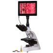 Микроскоп цифровой Levenhuk MED D10T LCD, тринокулярный