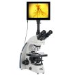 Микроскоп цифровой Levenhuk MED D40T LCD, тринокулярный