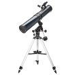 Телескоп Levenhuk Discovery Spark 114 EQ с книгой