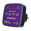 Тестер розеток Ermenrich Zing ST30, фиолетовый