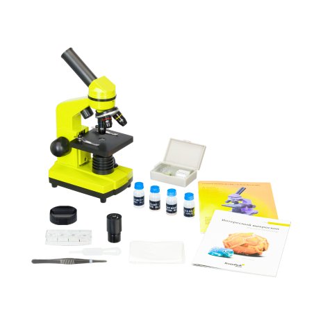 Микроскоп Levenhuk Rainbow 2L Lime\Лайм