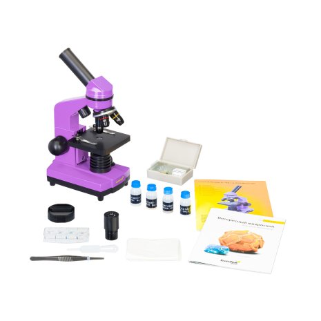 Микроскоп Levenhuk Rainbow 2L Amethyst\Аметист