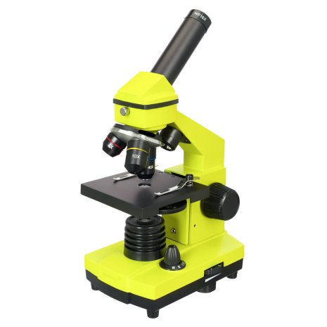 Микроскоп Levenhuk Rainbow 2L PLUS Lime\Лайм