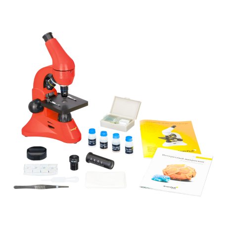 Микроскоп Levenhuk Rainbow 50L PLUS Orange\Апельсин
