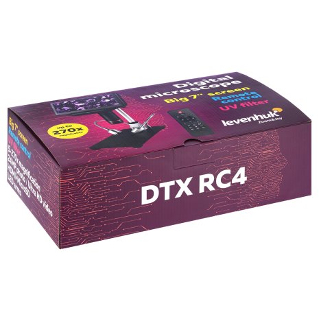 Микроскоп с дистанционным управлением Levenhuk DTX RC4