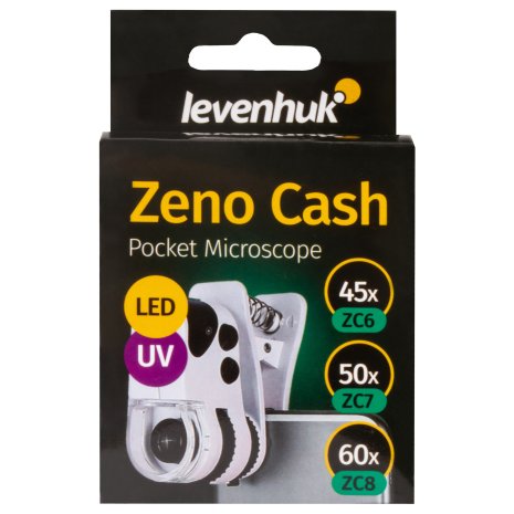 Микроскоп карманный для проверки денег Levenhuk Zeno Cash ZC6