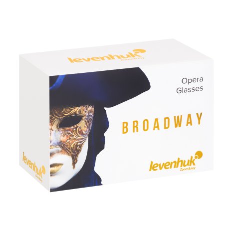 Театральный бинокль-лорнет Levenhuk Broadway 325E, красный