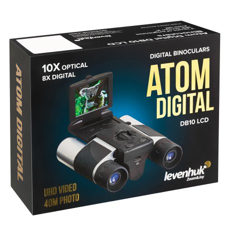 Бинокль цифровой Levenhuk Atom Digital DB10 LCD
