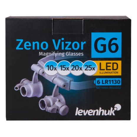 Лупа-очки Levenhuk Zeno Vizor G6