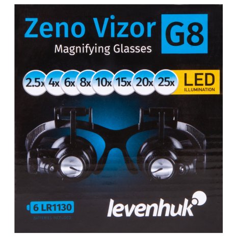 Лупа-очки Levenhuk Zeno Vizor G8