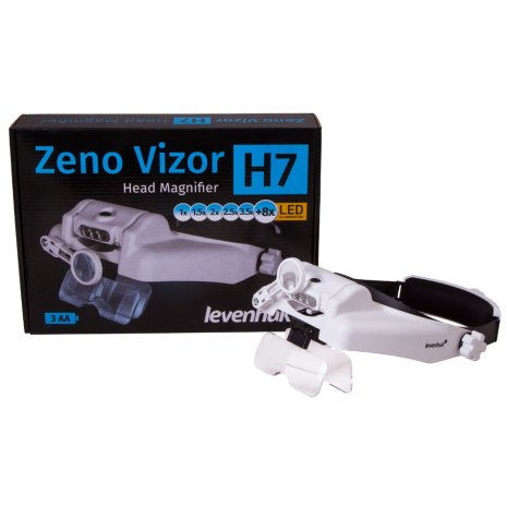 Лупа налобная Levenhuk Zeno Vizor H7
