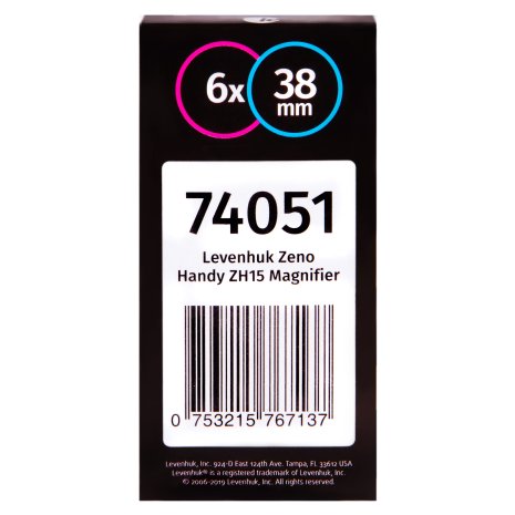 Лупа ручная Levenhuk Zeno Handy ZH15