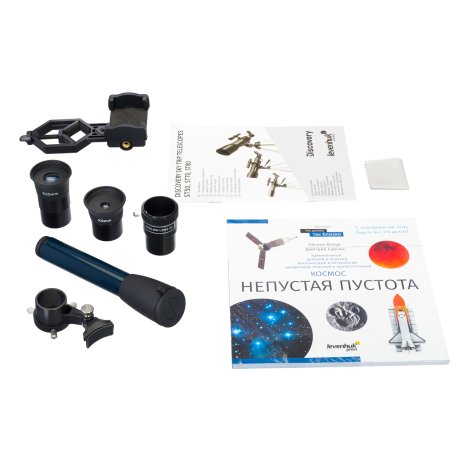 Телескоп Levenhuk Discovery Sky Trip ST80 с книгой