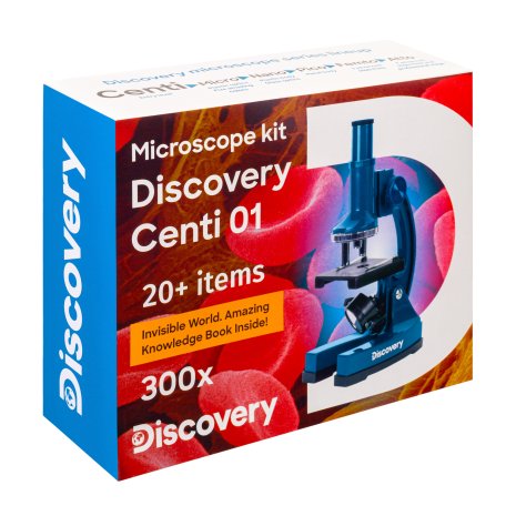 Микроскоп Levenhuk Discovery Centi 01 с книгой