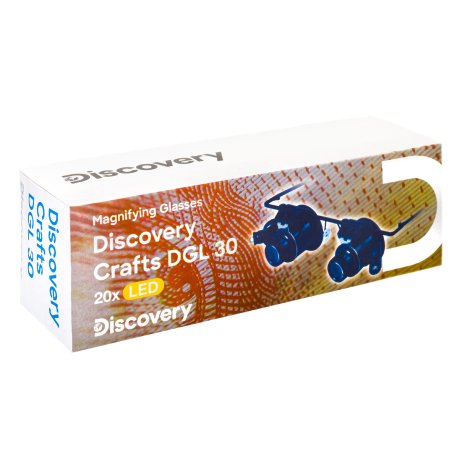 Лупа-очки Levenhuk Discovery Crafts DGL 30