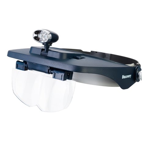 Лупа налобная Levenhuk Discovery Crafts DHD 30