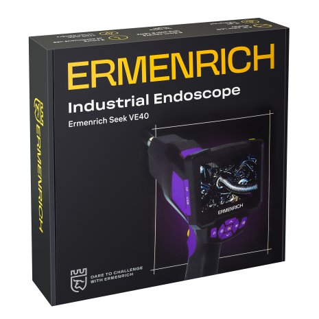 Видеоэндоскоп Ermenrich Seek VE40, фиолетовый
