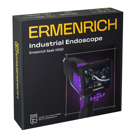 Видеоэндоскоп Ermenrich Seek VE60, фиолетовый