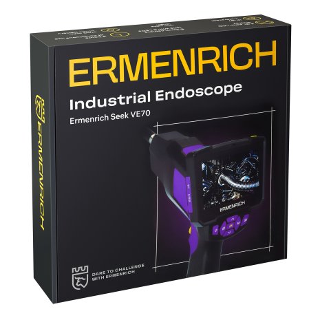 Видеоэндоскоп Ermenrich Seek VE70, фиолетовый
