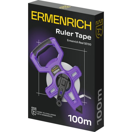 Рулетка геодезическая Ermenrich Reel SE100