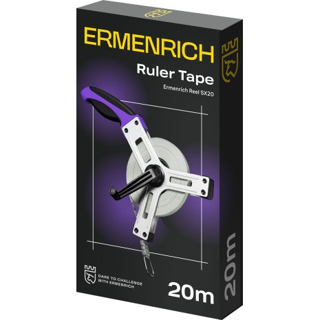 Рулетка геодезическая Ermenrich Reel SX20