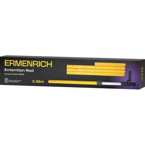 Штанга телескопическая для лазерного уровня Ermenrich Reel TWR30, 3,36 м